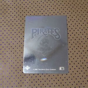 Pittsbugh Pirates Holo Sticker Baseball Card